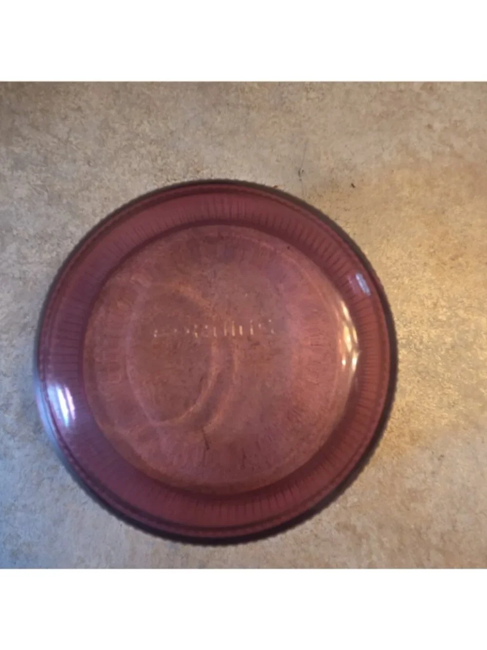 Vintage Corning Visions Small 1 pt 450 ml Casserole Dish C-16-B Cranberry w/ Lid